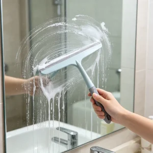 Multifunctional Durable Sponge Window Cleaner Squeegee and Glass Wiper for Household Cleaning