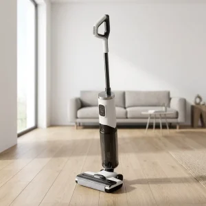 Multifunctional Electric Steam Mop Wet Dry Vacuum Floor Washer 200W Battery Powered Household Sewage Scrubber Absorber