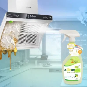 Multifunctional Foam Remove Oil Grease Kitchen Range Hood Cleaner Spray for Kitchen
