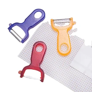 Multifunctional Fruit and Vegetable Knife Plastic Handle Stainless Steel Blade Potato Knife