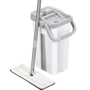Multifunctional Household Easy Cleaning Microfiber Flat Spray Mop