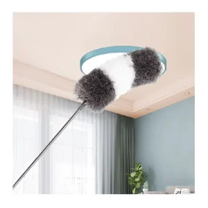 Multifunctional Housekeeping Retractable Dust Duster Removable Washable Easy Cleaning Multipurpose Dust Duster