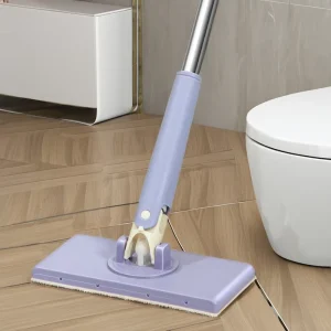 Multifunctional Hygiene Lazy Mop Automatic Flat Wet Wipes Face Wash Eco Friendly Telescopic Steel Handle Head Shape Set