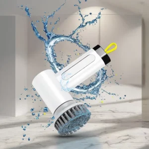 Multifunctional Kitchen Automatic Rotating Electric Spin Scrubber With 5 Heads