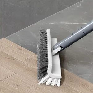 Multifunctional Long Handle Household Groove Cleaning Double-sided Floor Brushes