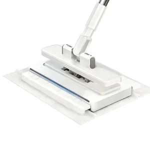 Multifunctional Microfiber Mop with Steel Clip Easy to Clean Mop Head Household Cleaning Tool