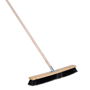 Multifunctional Outdoor Nylon Brush Hard Broom Cleaning Wooden Brush Garden Floor Brush Cleaning Tools