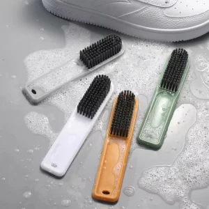 Multifunctional Soft Bristle Cleaning Brush for Shoes Plastic Handle Household Washing Scrub Brush