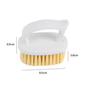 Multifunctional Soft Plastic Handheld China Brush Handle Laundry Shoes Brush Household Toilet Shoes Cleaning Brush