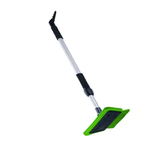 Multifunctional Telescopic 2in1 EVA Broom Soft Bristles Snow Brush with Ice Shovel