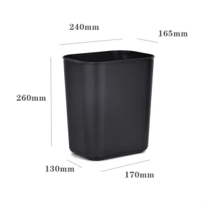Multifunctional Uncovered Plastic Household Waste Bin Trash Can Dust Bin Garbage Waste Bin