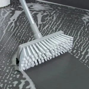Multifunctional White Plastic Use Household Clean Mop Set Household Cleaning Tools Brush Set for Kitchen