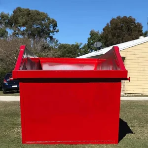 Multiple Sizes Available Top Open Type Construction Waste Collection Skip Bin With Professional Technical Support