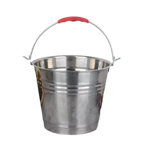 Multiple Specifications Stainless Steel Bucket Durable 410 Water Bucket Outdoor Activity Metal Bucket
