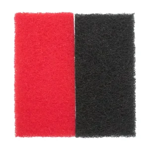 Multipurpose 250*120*25MM Red Nylon Scrubbing Sponges Scrub Pads Industrial Scouring Pad for Bathrooms Kitchen Cleaning