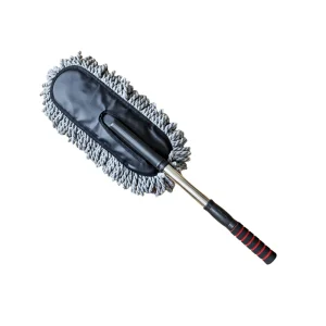 Multipurpose Car Dust Cleaning Mop Soft Wool Telescopic Dust Brush Car Microfiber Cleaning Brush Duster Car Wash Tool