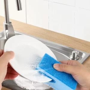 Multipurpose Duckbill Sponge Non Scratch Cleaning Sponge for Home Kitchen Commercial Cleaning Use