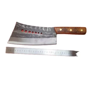 Multipurpose Kitchen Chicken Cutting Knife with Wooden Handle