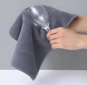 Multipurpose Microfiber Cleaning Cloth Stain Resistant Super Absorbent Lint Free & Soft for Home Kitchen Car Cleaning