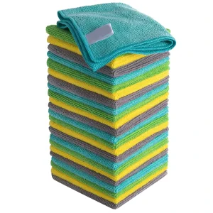 Multipurpose Microfiber Cocina Home Kitchen Cleaning Limpieza Supplies Car Wash Dish Cloth Towel Product Set
