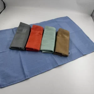 Multipurpose Premium 80 Polyester 20 Polyamide Microfibre Tea Towel Custom Microfiber Cleaning Cloth