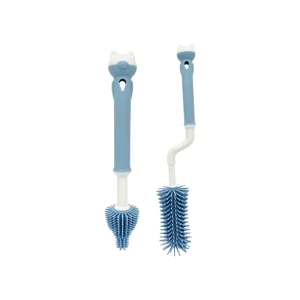 Multipurpose Silicone Cleaning Brush Kit Food Grade Dishwasher Safe for Bottles Cups and Narrow Crevices