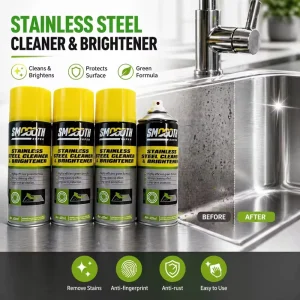 Multipurpose Stainless Steel Household Appliance Cleaner and Brightening Spray