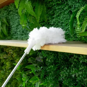 Multisurface 360 Larger Size Duster with Telescopic Long Handle Cleaning Feather Disposable Dusters for House Car Cleaning