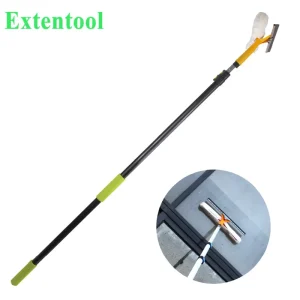 NEW Aluminum Spray Window Squeegee with 12FT Anti slip Sponge Telescopic Long Handle Eco Friendly for Window Glass Cleaning