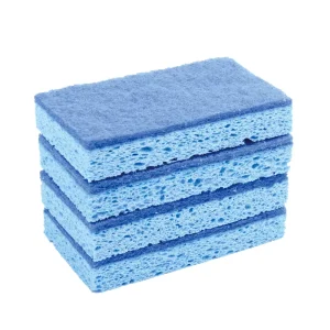 NS Natural Cellulose Sponge Scouring Pads Non scratch Multi Use Sponge Scrubber
