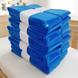 Nappy Bin Refills 12 Pack Diaper Disposal Refills 4.5M Environmentally Friendly Diaper Bin Refills Nappy Disposal Bags