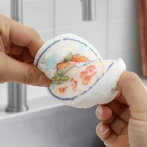 Natural Biodegradable Eco Friendly Dish Washing Kitchen Kitchen Compressed Cellulose Cleaning Sponge