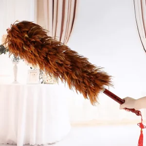 Natural Chicken Feather Duster Car Feather Duster