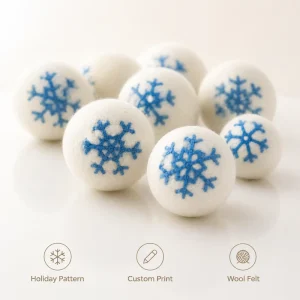 Natural Dryer Balls for Infant Clothing Care Eco Friendly Laundry Solution