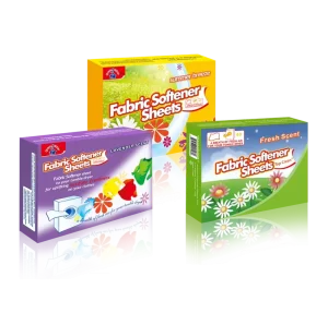 Natural Dryer Sheets Laundry Softener Sheet From China Factory Fabric Softener
