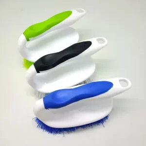 Natural Eco-Friendly Scrubber Brush with Soft Handle Multi-purpose Cloth Washing Brush Shoes Surface Deep Cleaning Brush