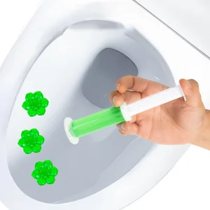 Natural Fragrance Flower Gel Detergent Effective Toilet Bowl Cleaner Syringes Eco Friendly Deodorizer Toilet Cleaner Gel