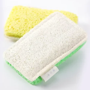 Natural Loofah Cellulose Sponge eco Friendly Loofah Cleaning Sponge loofah Kitchen Sponge Scouring Pad