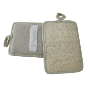 Natural Luffa Sponge Scrubber Body Sponge Exfoliating Loofah Pads