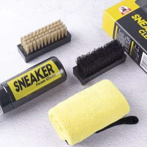 Natural Sneaker Cleaner Brush Kit for Shoe Stains