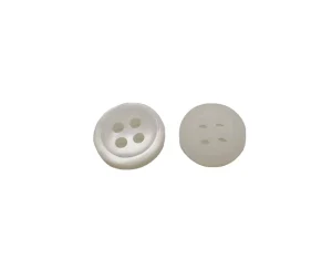 Natural White Butterfly Mother of Pearl Shell Buttons Four-Hole Round MOP Button for Women’s Blouses and Men’s Shirts