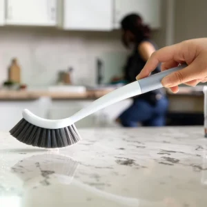 Natural and Environmentally Friendly Pot Brush Hard Bristle Scrubber