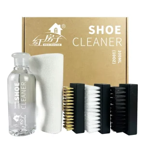 Neutral Formula 3 Brushes Deeper Stain Remover Harmless OEM ODM Logo Sneaker Care Shoe Cleaning Kit Box