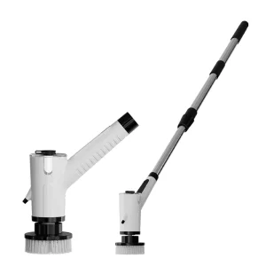 New 7 in 1 Electric for Spin Scrubber Cleaning Brush Set Telescopic Remote Control Household Spray Water for Toilet Floor