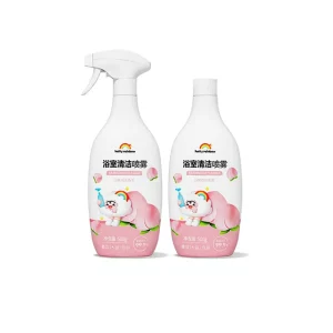 New Arrival Eco Friendly Disposable Multi Surface Bathroom Spray with 360 Cleaning No Residue Cleaner for Mirrors & Bathtubs