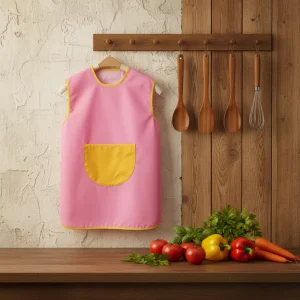 New Arrival Eco Friendly Waterproof Baby Eating Bibs Baby Feeding Clothes Apron Smock Bib With Pocket