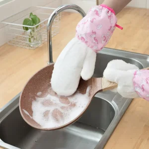 New Arrival Kitchen Colorful Reusable Household Cleaning Gloves for Washing Dishes and Cleaning Tasks