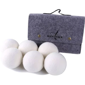 New Arrivals 100% New Zealand Wool Laundry Discs Felt Balls