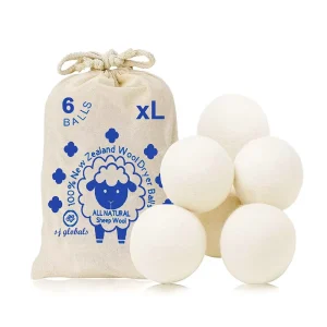 New Arrivals Eco Friendly 100% New Zealand Wool Dryer Balls for Efficient Laundry Woolen Ball Discs