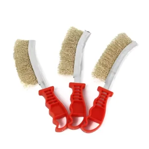 New Arrive Plastic Handle Polishing Grill Cleaning Rust Removal Brush